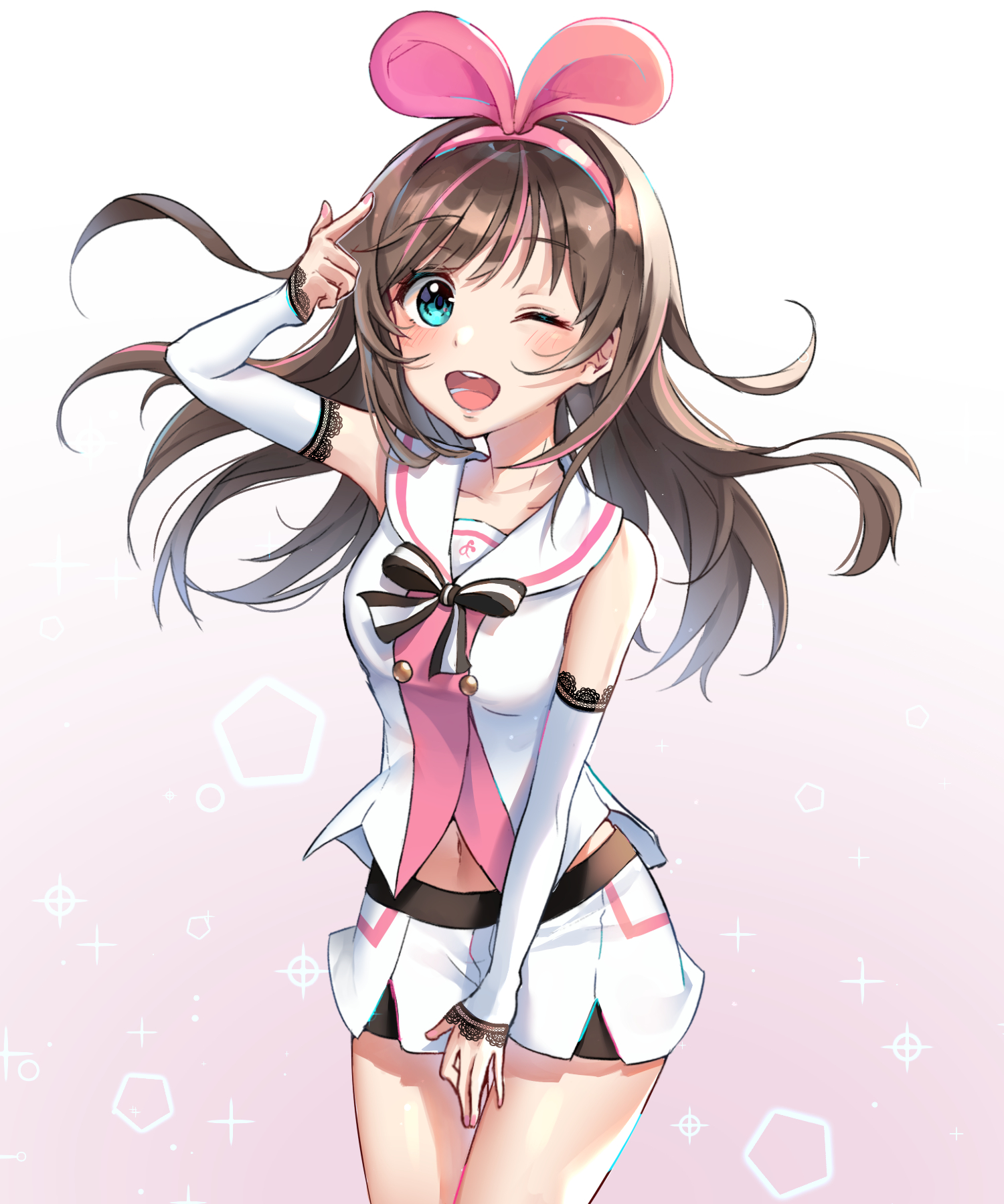 Amiral ai r34. Кидзуна АИ. Кизуна Казэяма. Kizuna ai 34. Kizuna ai real.